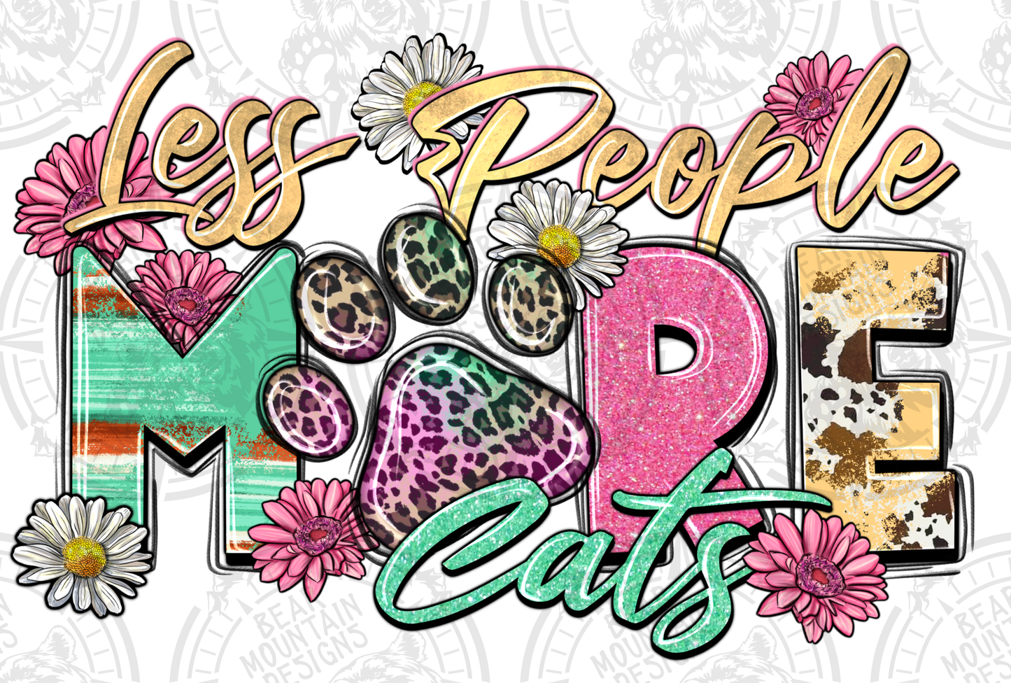 Less People More Cats 1