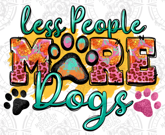 Less People More Dogs 1