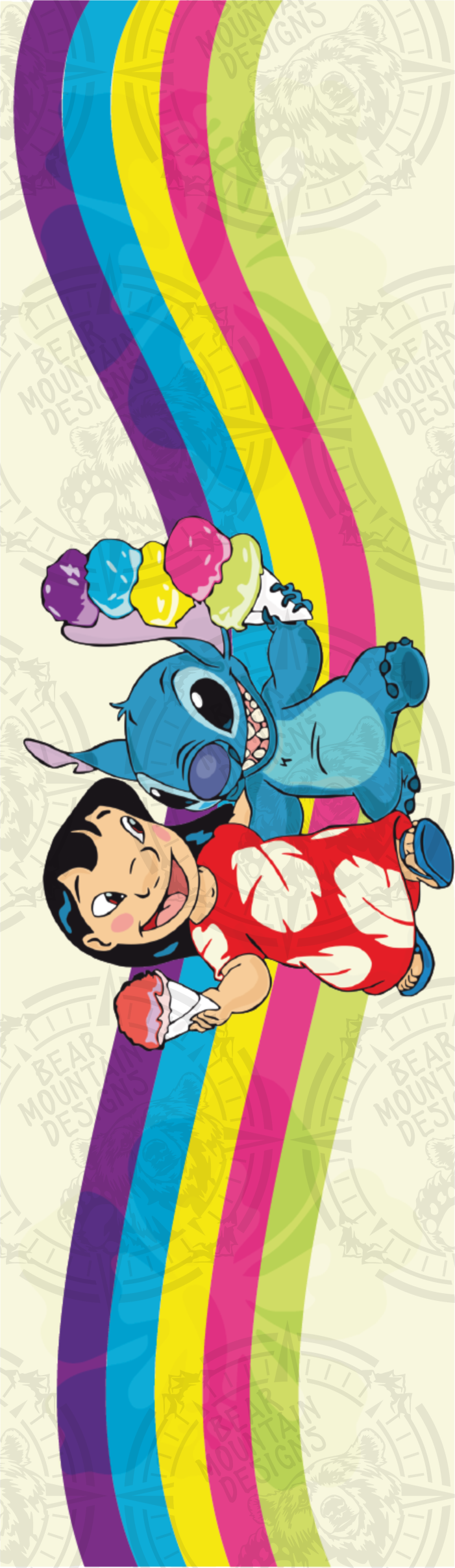 Lilo & Stitch Ice Cream 2 - Pen Wrap