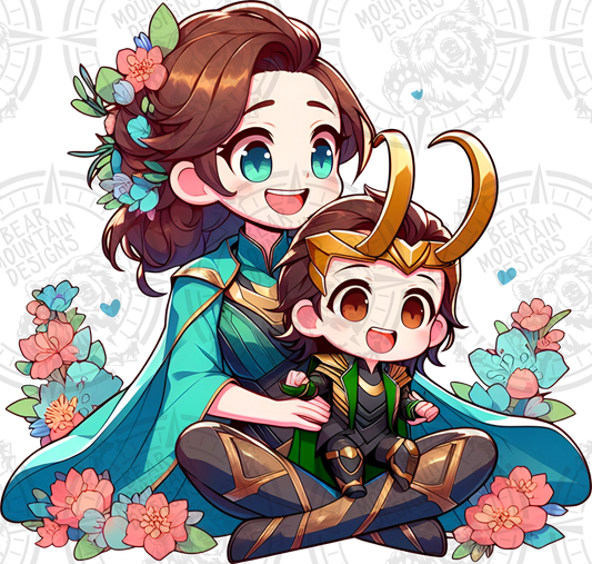 Loki & Mom