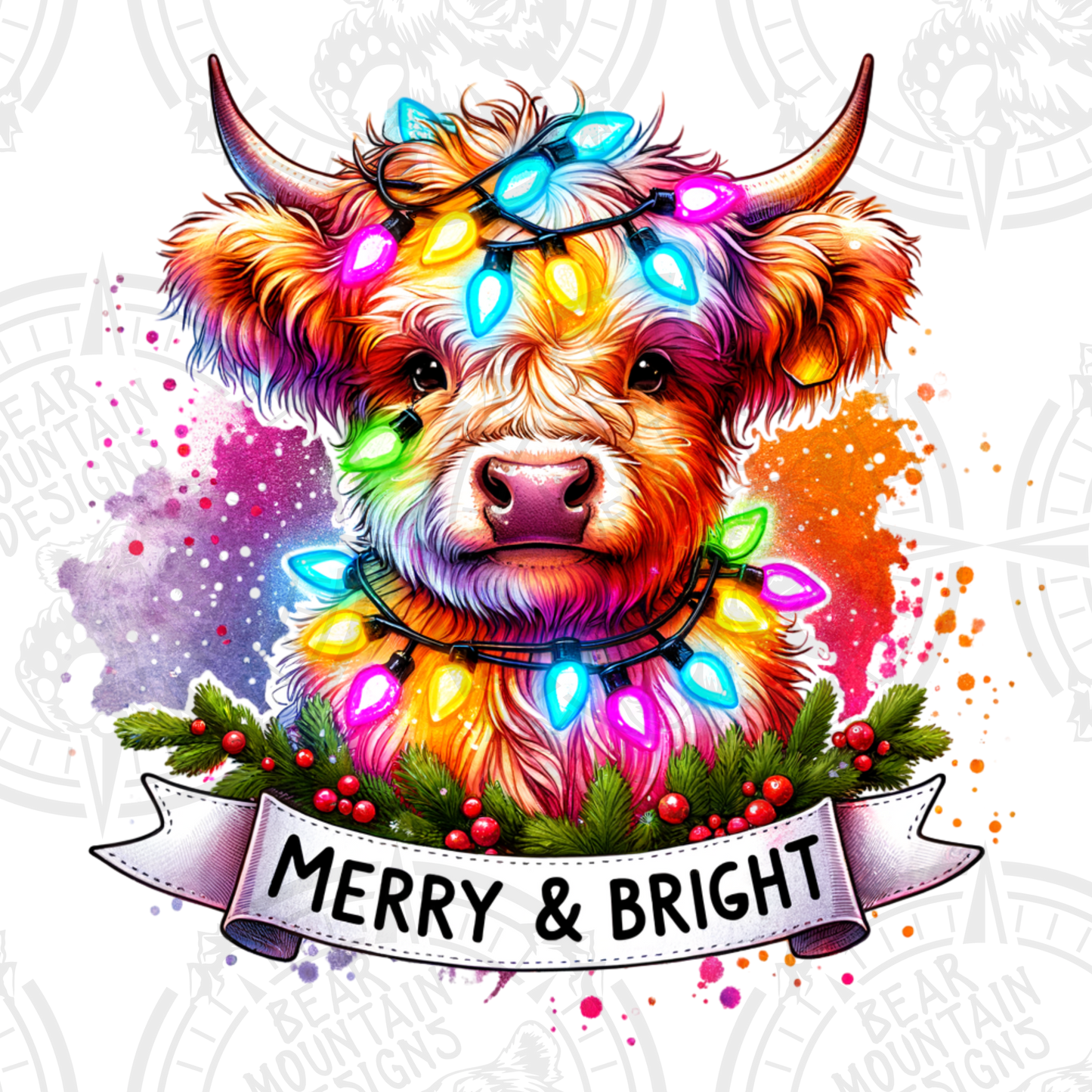 Merry And Bright Highland