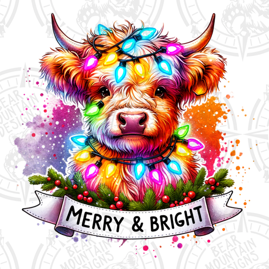 Merry And Bright Highland