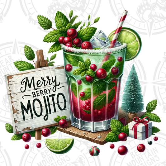 Merry Berry Mojito