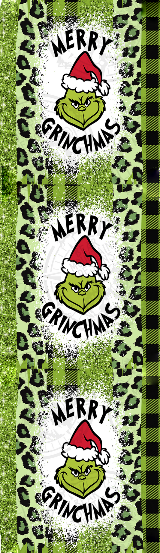 Merry Grinchmas Green Cheetah - Pen Wrap