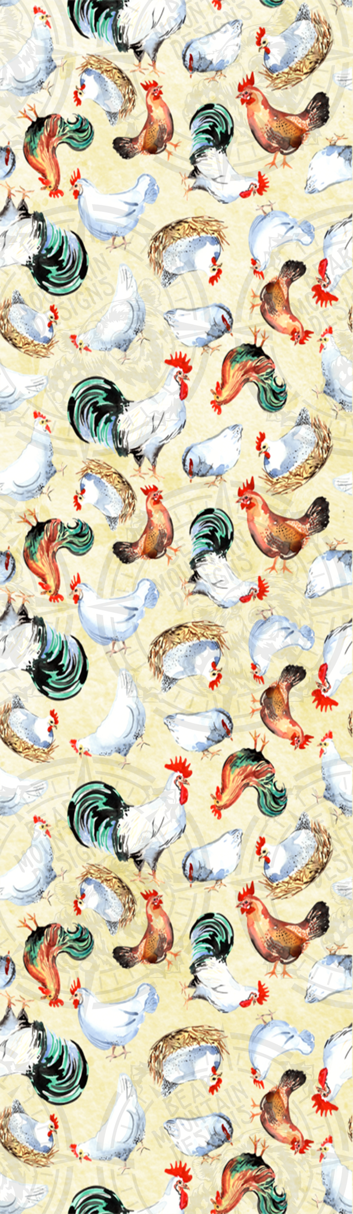 Mini Chickens - Pen Wrap