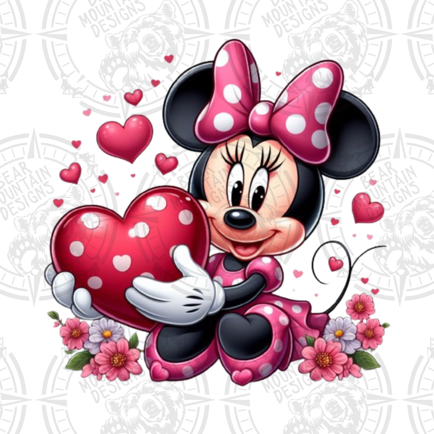 Heart & Flowers Minnie