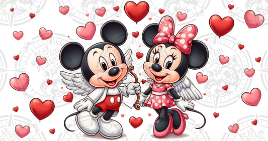 Minnie & Mickey Valentines 2 - Cup Wrap