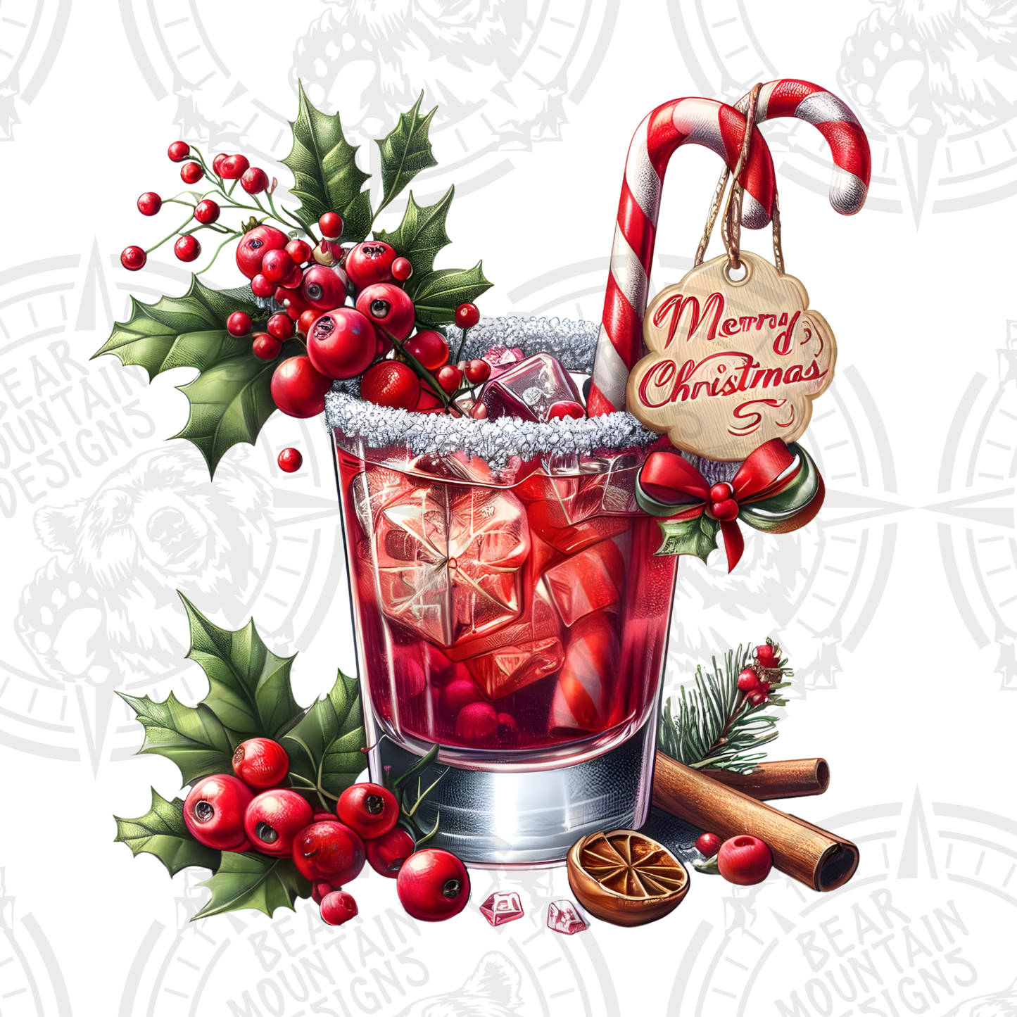 Mistletoe Merry Christmas Cocktail