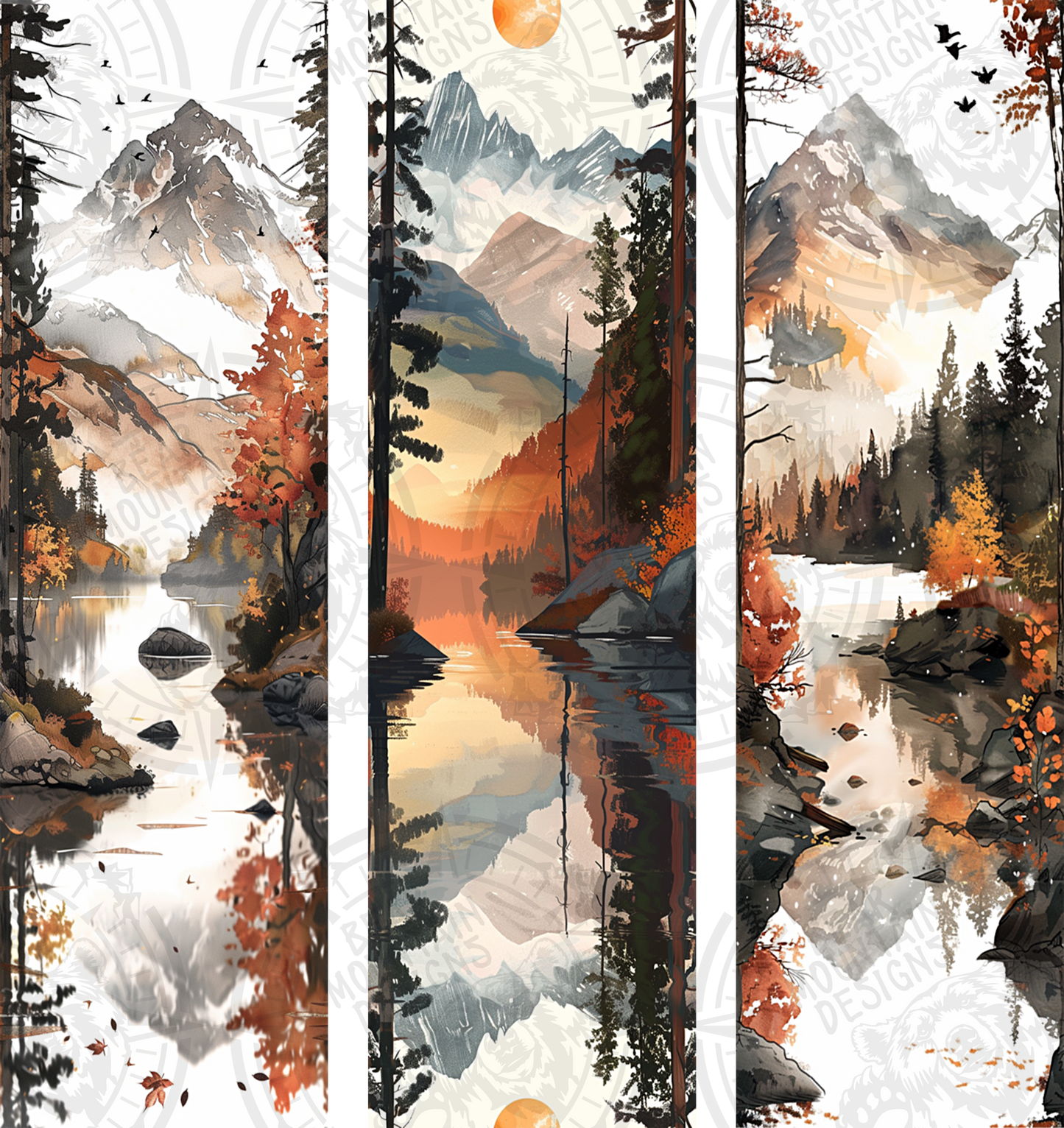 Mountain Scene Bundle - Pen Wrap