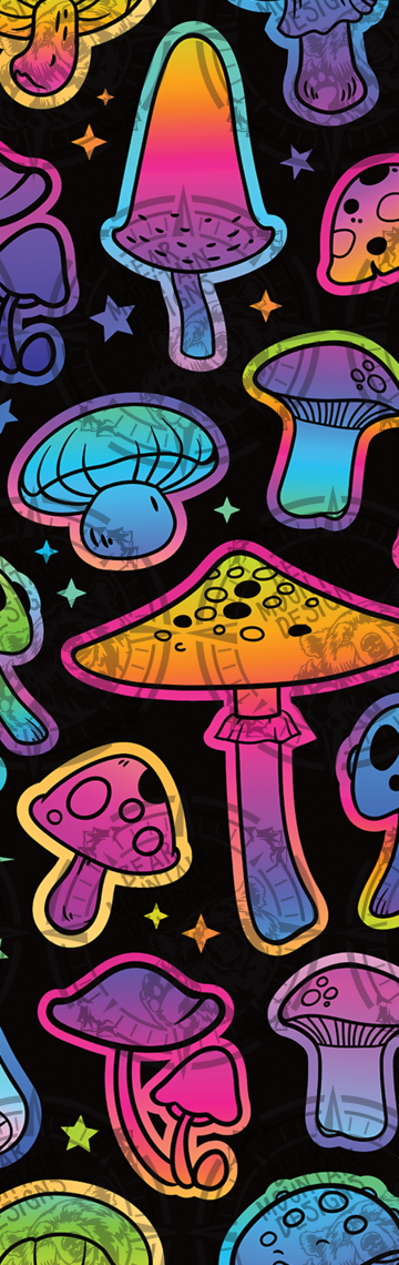 Neon Shrooms - Pen Wrap