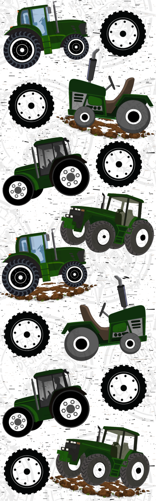 Dark Green Tractor - Pen Wrap