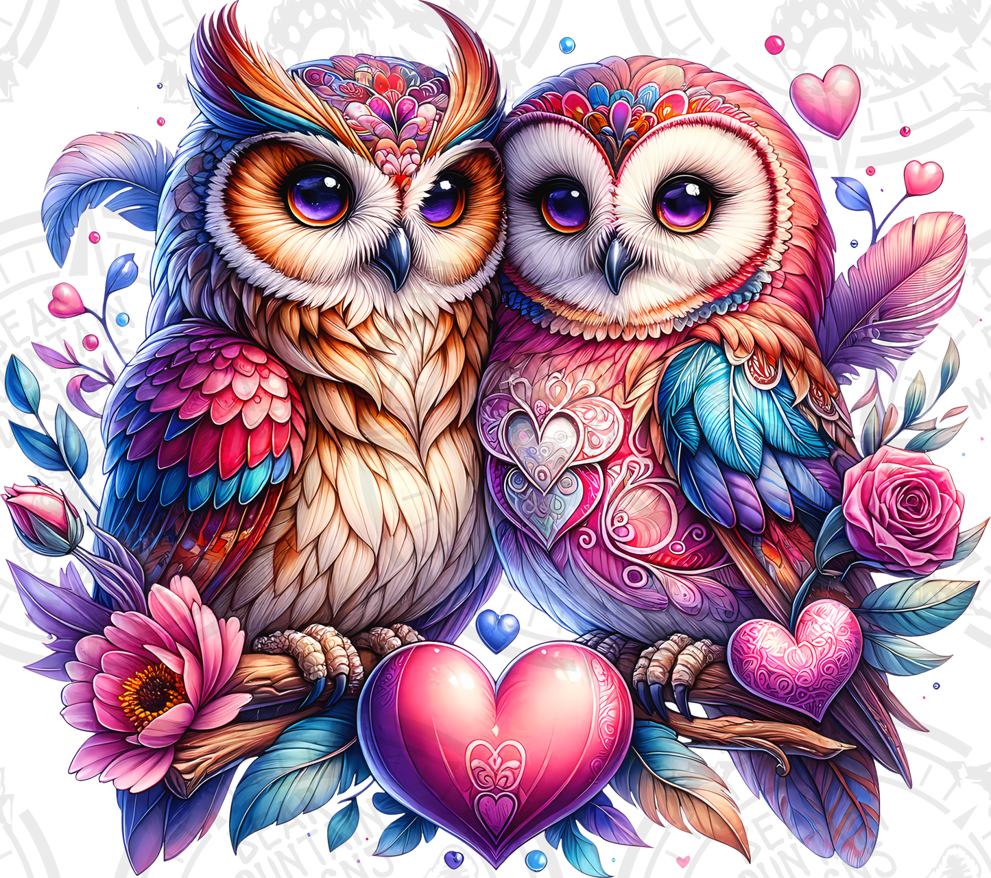 Owl Love Birds