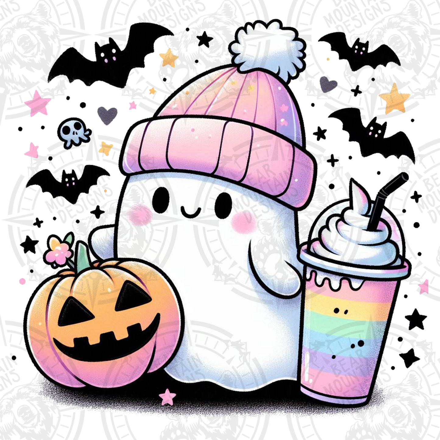 Pastel Fall Ghost