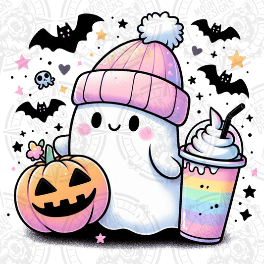 Pastel Fall Ghost