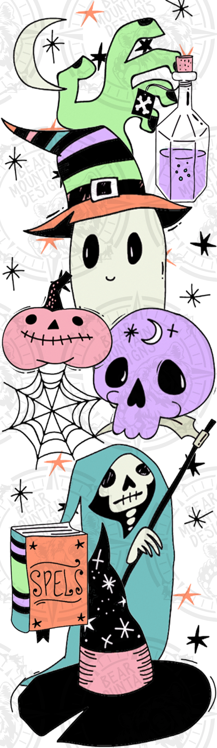 Pastel Halloween 1 - Pen Wrap