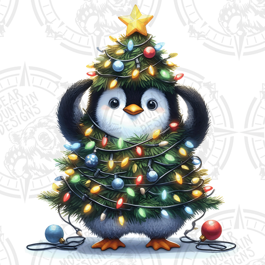 Penguin Christmas Tree