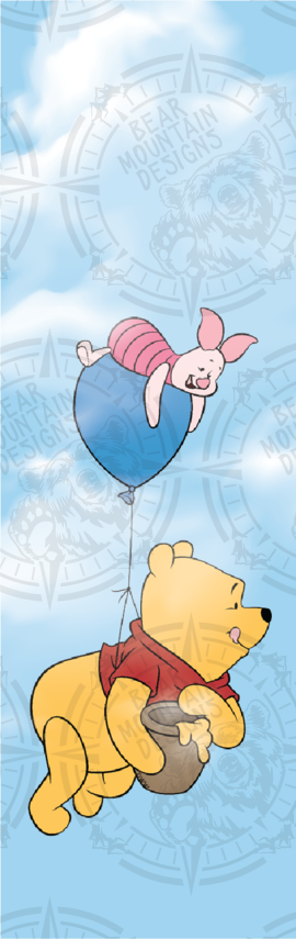 Piglet & Pooh Balloon - Pen Wrap