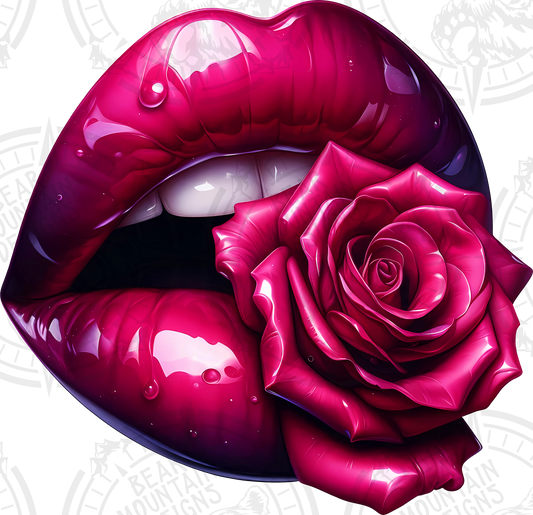 Pink Rose Lips