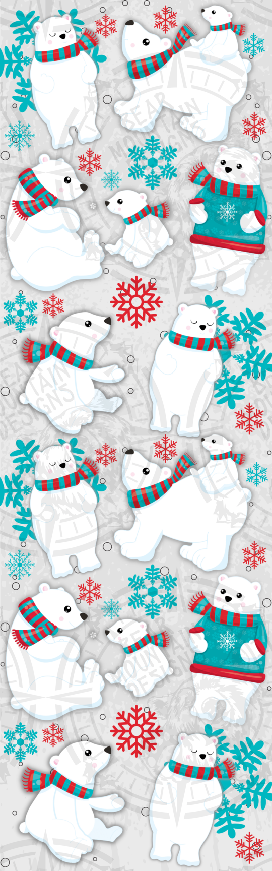 Polar Bears - Pen Wrap