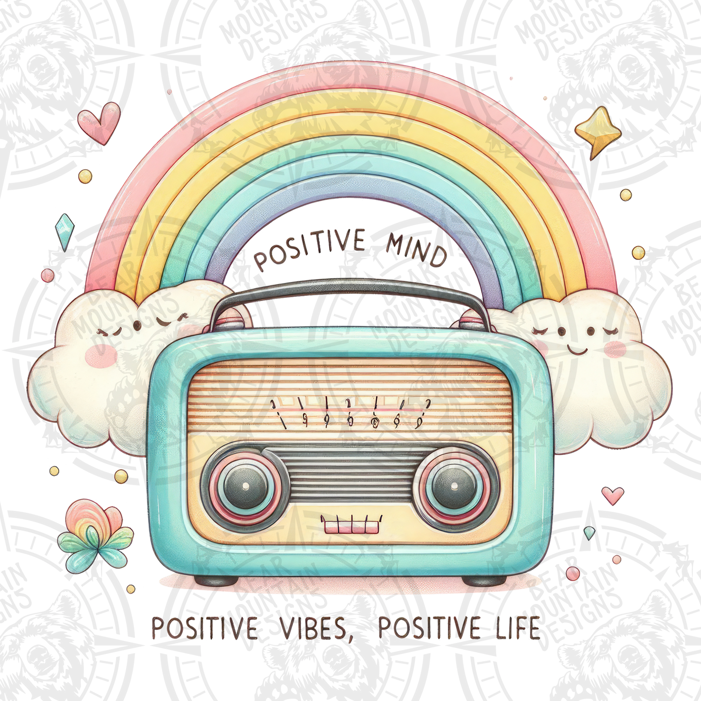 Positive Mind Positive Vibes Positive Life