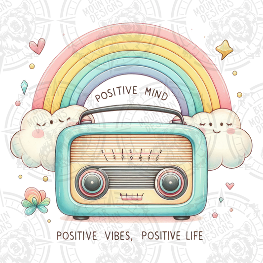 Positive Mind Positive Vibes Positive Life