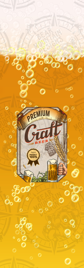 Premium Craft Beer - Pen Wrap