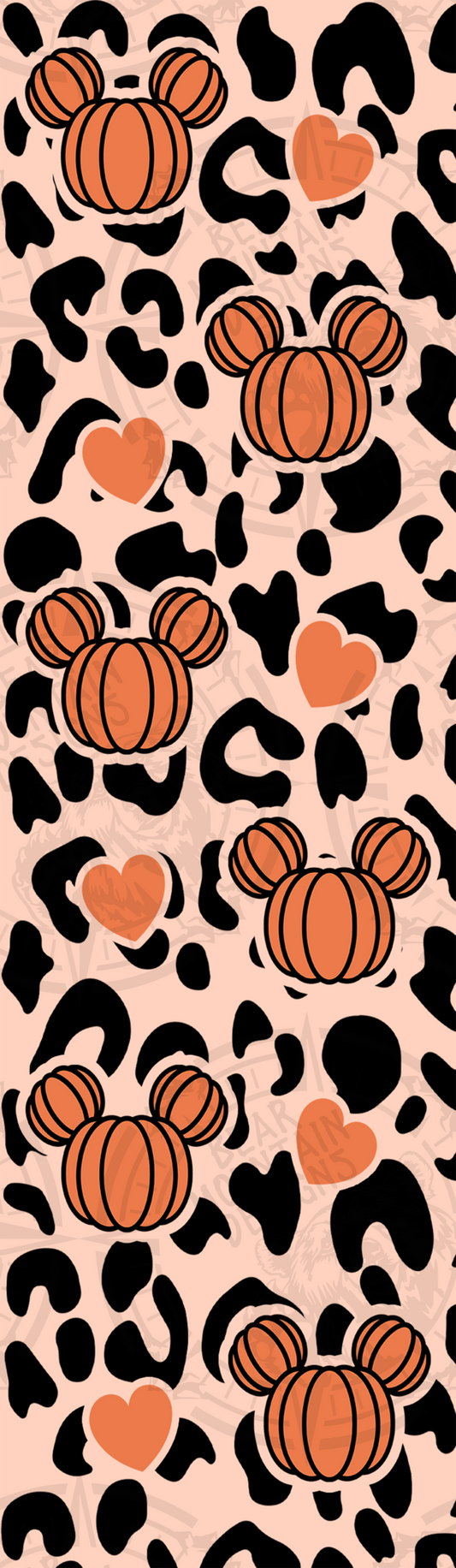 Pumpkin Mouse Head Cheetah - Pen Wrap