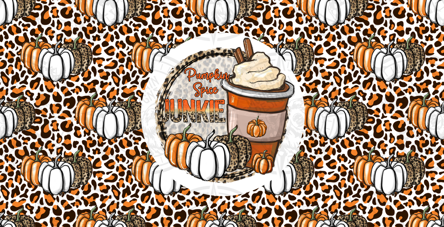 Pumpkin Spice Junkie - Cup Wrap