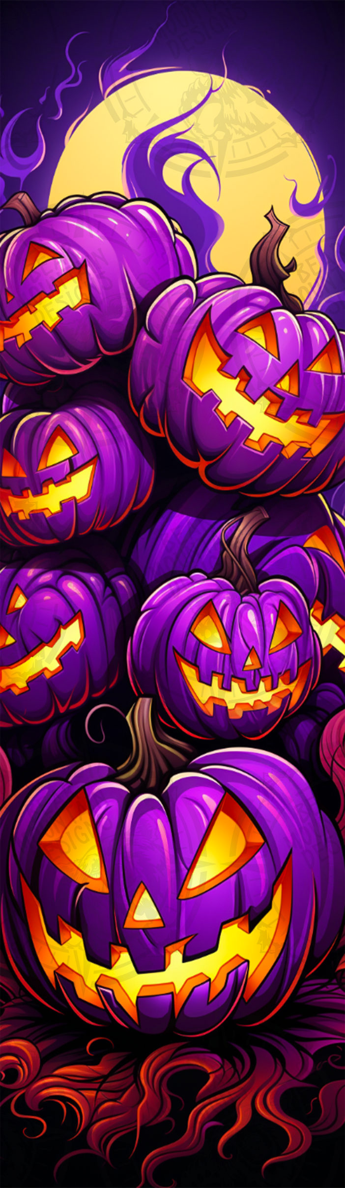 Purple Pumpkins - Pen Wrap