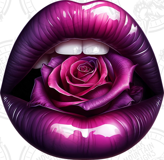 Purple Rose Lips