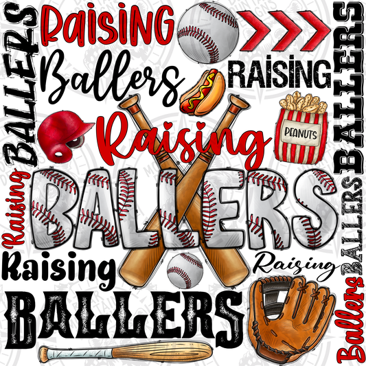 Raising Ballers Collage - Baseball
