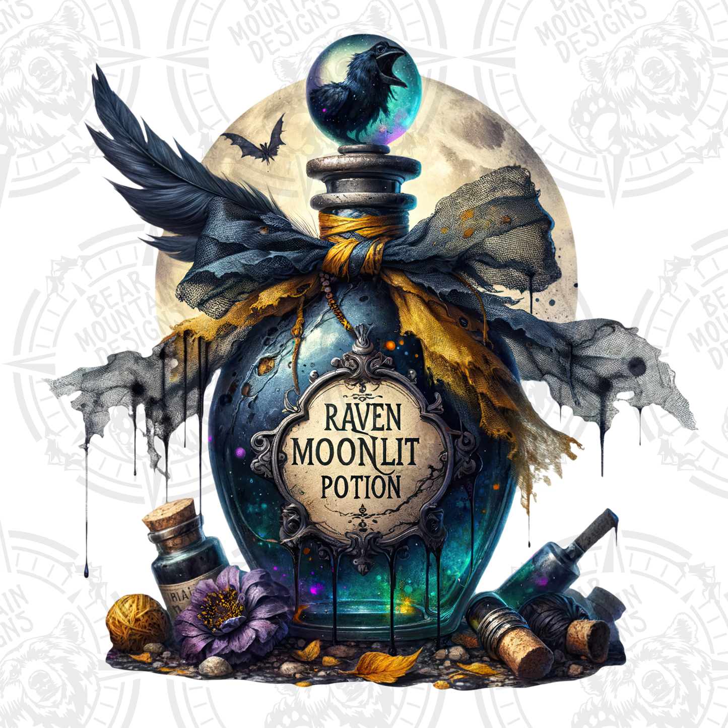 Raven Moonlit Potion