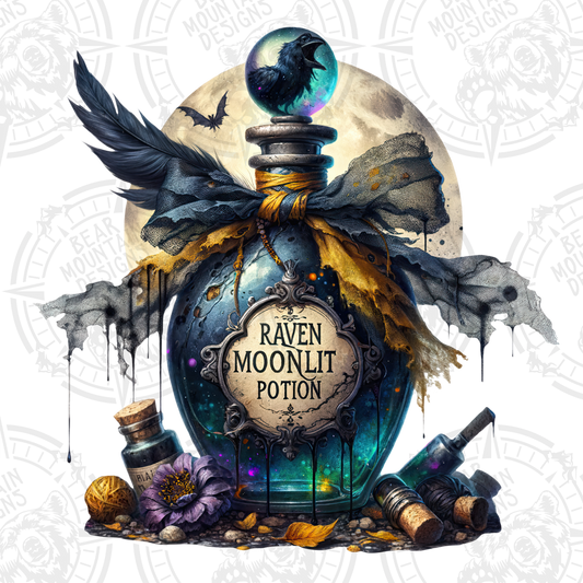 Raven Moonlit Potion