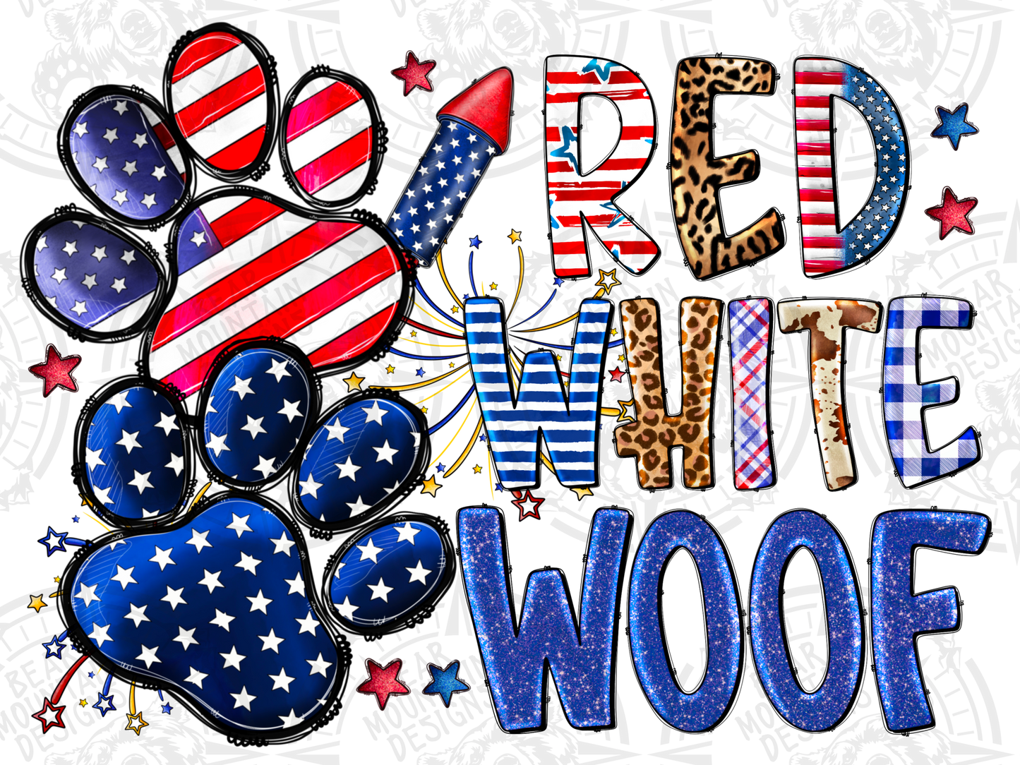 Red White & Woof