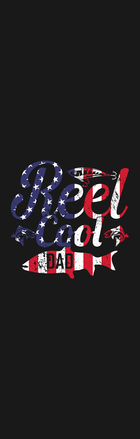 Reel Cool Dad Patriotic - Pen Wrap