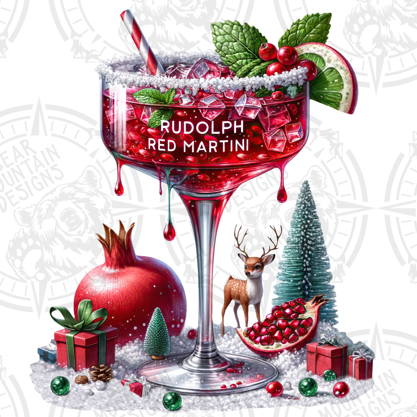 Rudolph Red Martini