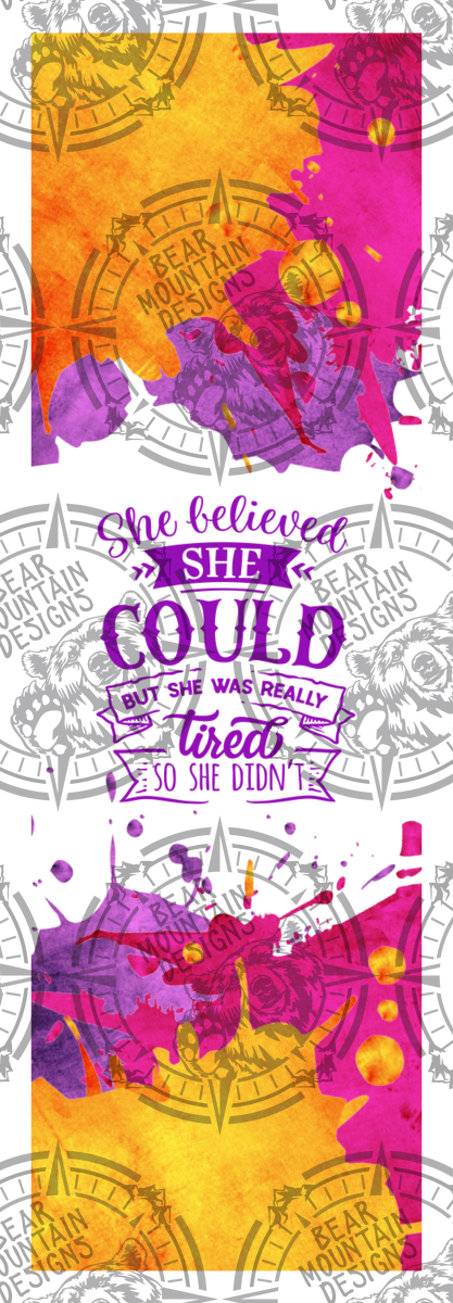 She Believed She Could - Pen Wrap