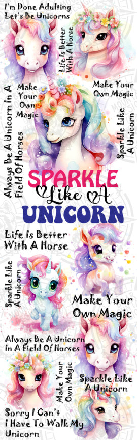 Sparkle Like A Unicorn - Pen Wrap