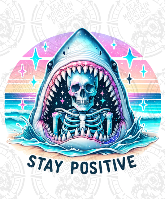 Stay Positive Shark