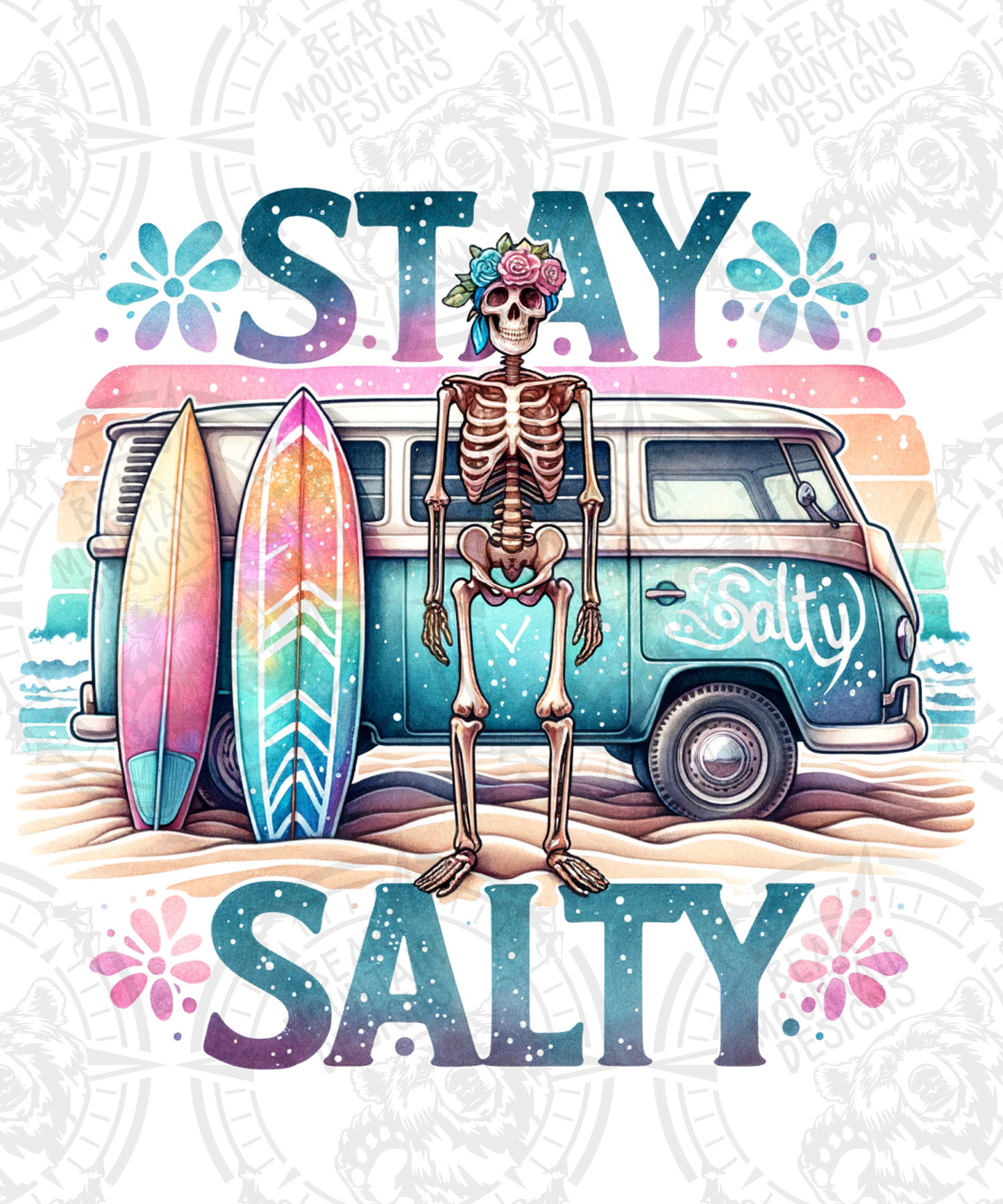 Stay Salty Skeleton