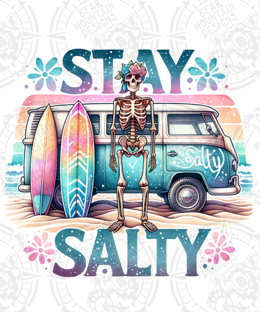 Stay Salty Skeleton