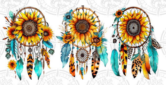 Sunflower Dreamcatchers - Cup Wrap