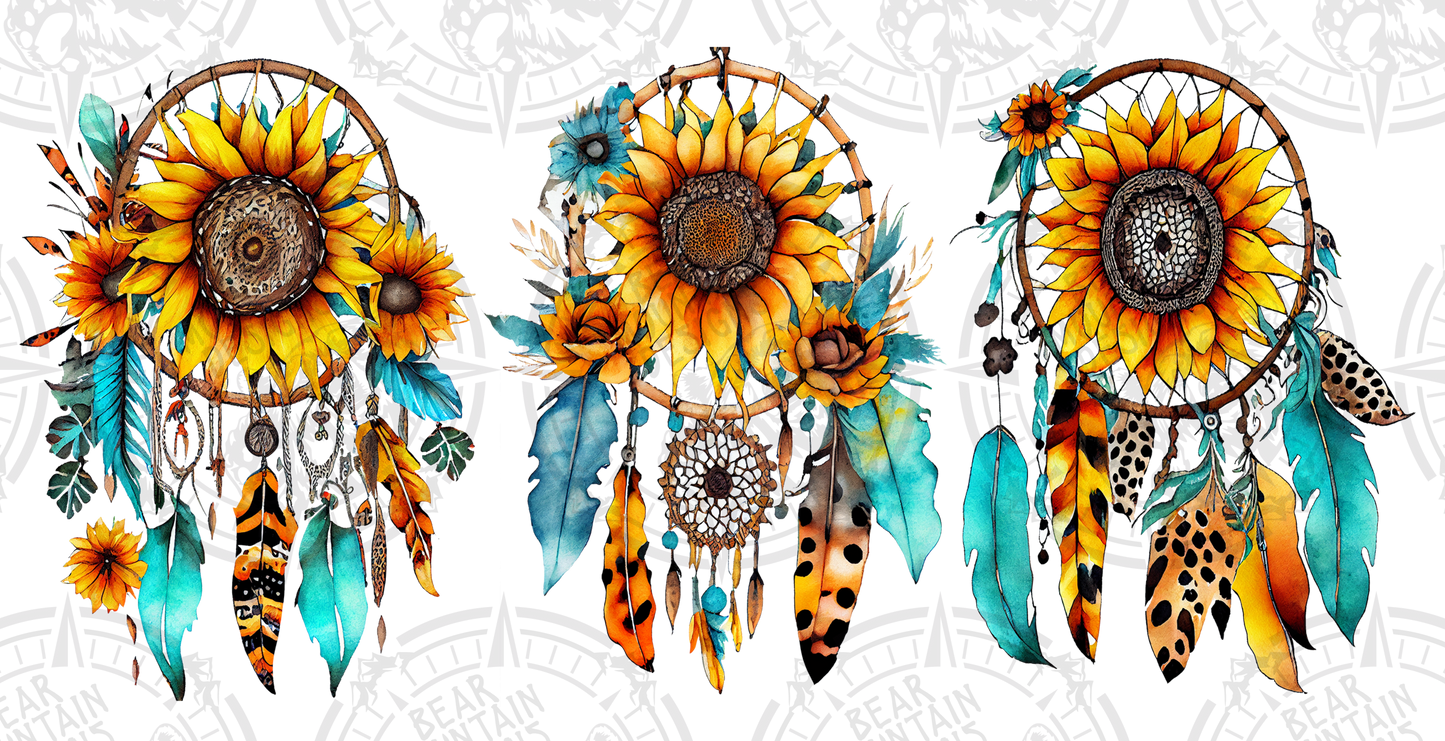 Sunflower Dreamcatchers - Cup Wrap