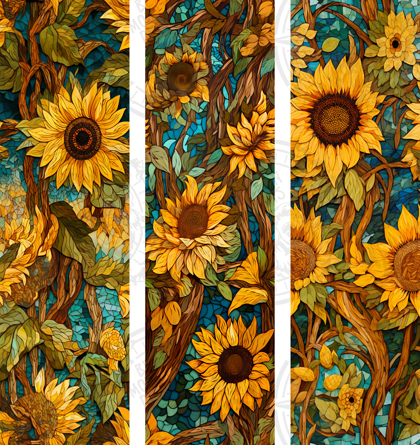 Sunflower Mosaic Bundle - Pen Wrap