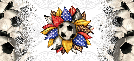 Sunflower Soccer - Cup Wrap
