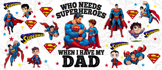 Superman Dad - Cup Wrap