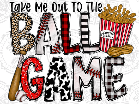 Take Me Out To The Ball Game - Baseball