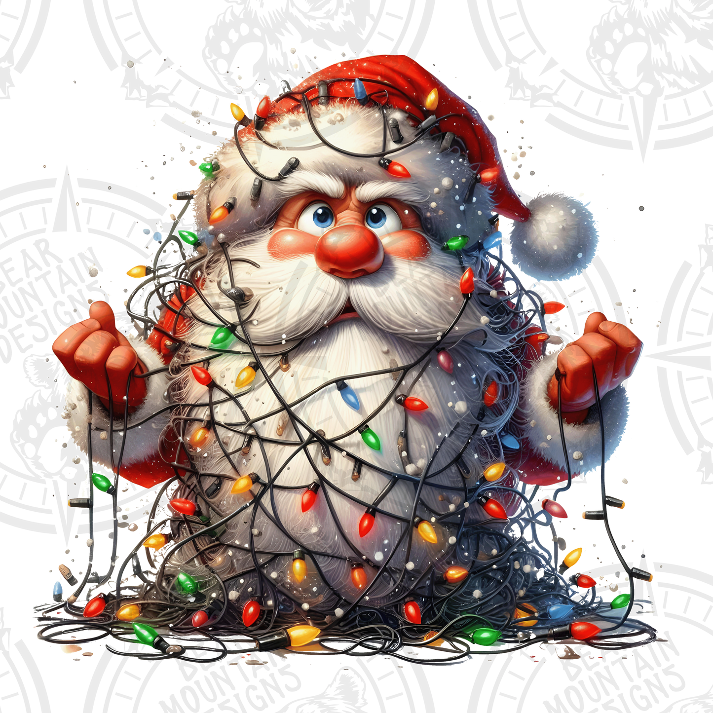 Tangled Santa