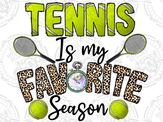 Tennis Is My Favorite Season