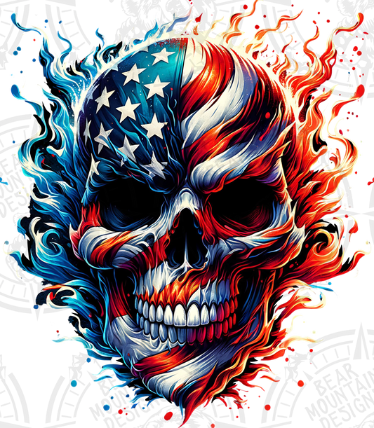 USA Skull